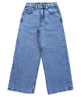 Girls Denim Long Pant